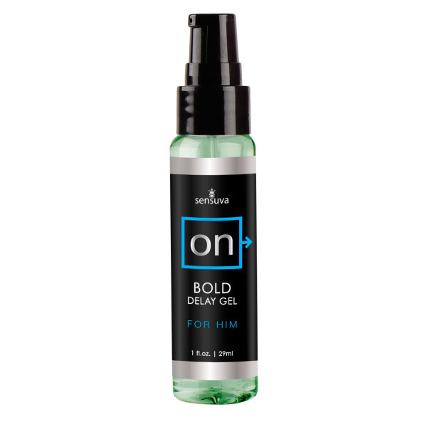 Sensuva Bold Delay Gel for men